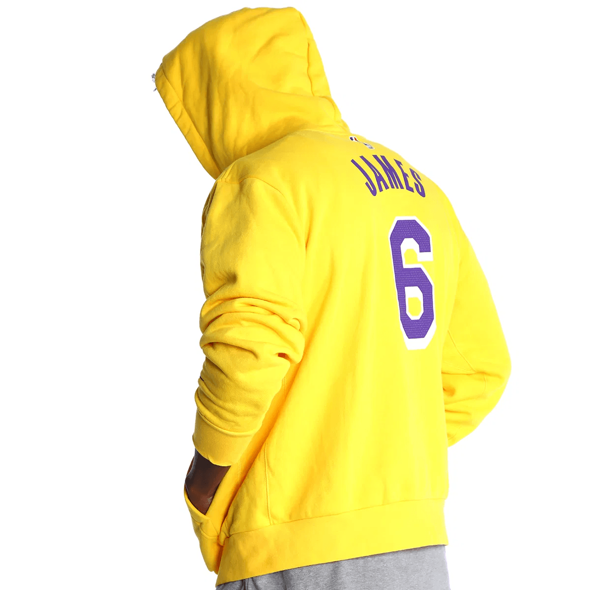 Nike x NBA Los Angeles Lakers Swoosh Essential Hoodie — фото 3