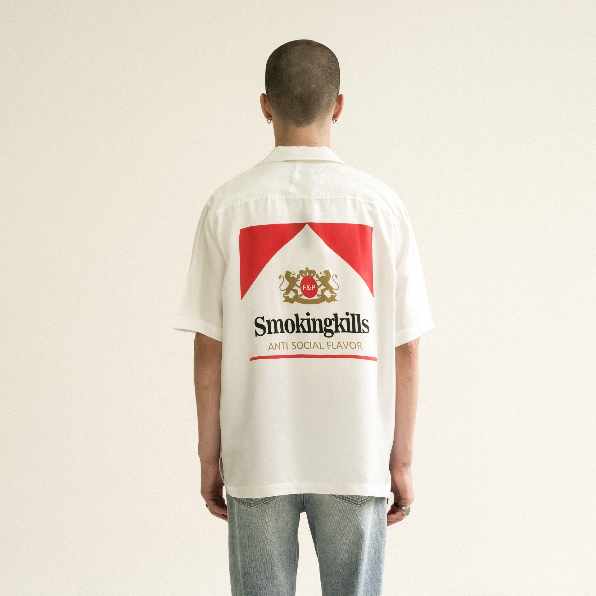 False Perception Graffiti Shirt White — фото 4