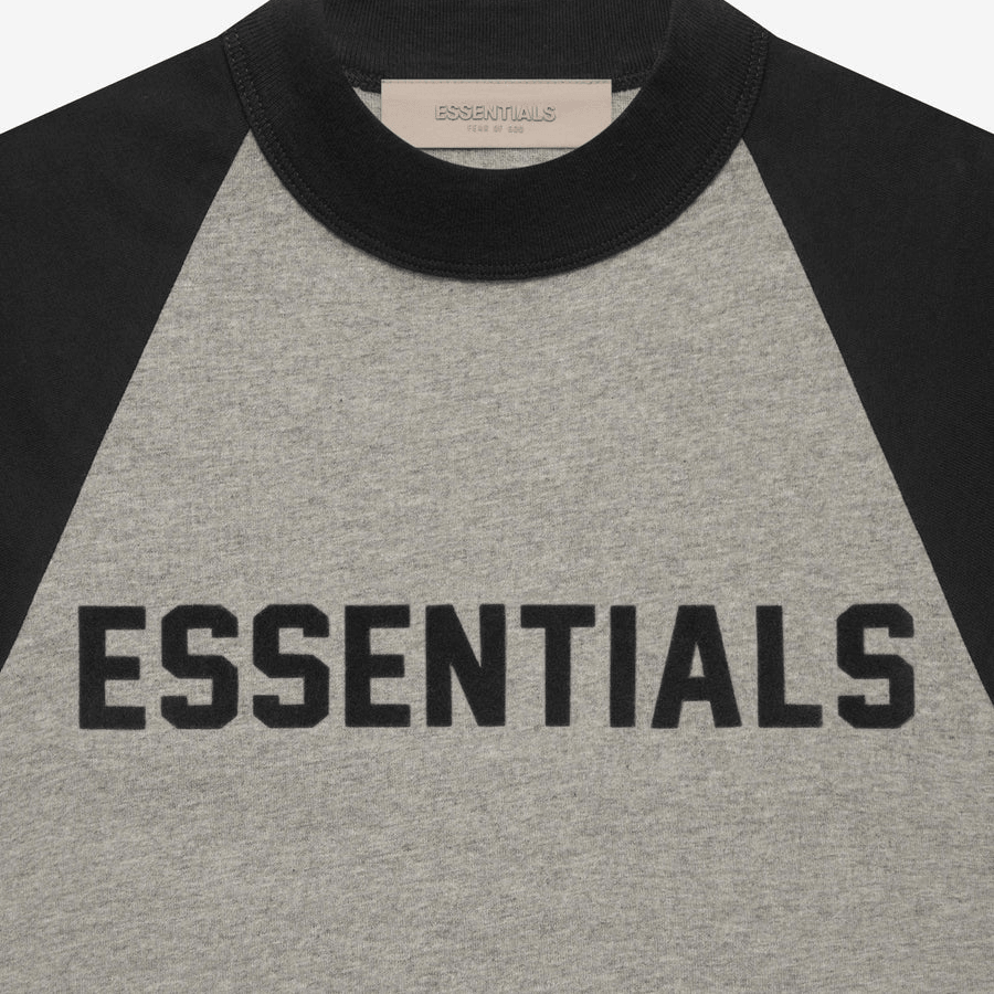 Fear Of God Essentials Kids Baseball Tee Dark Oatmeal — фото 2