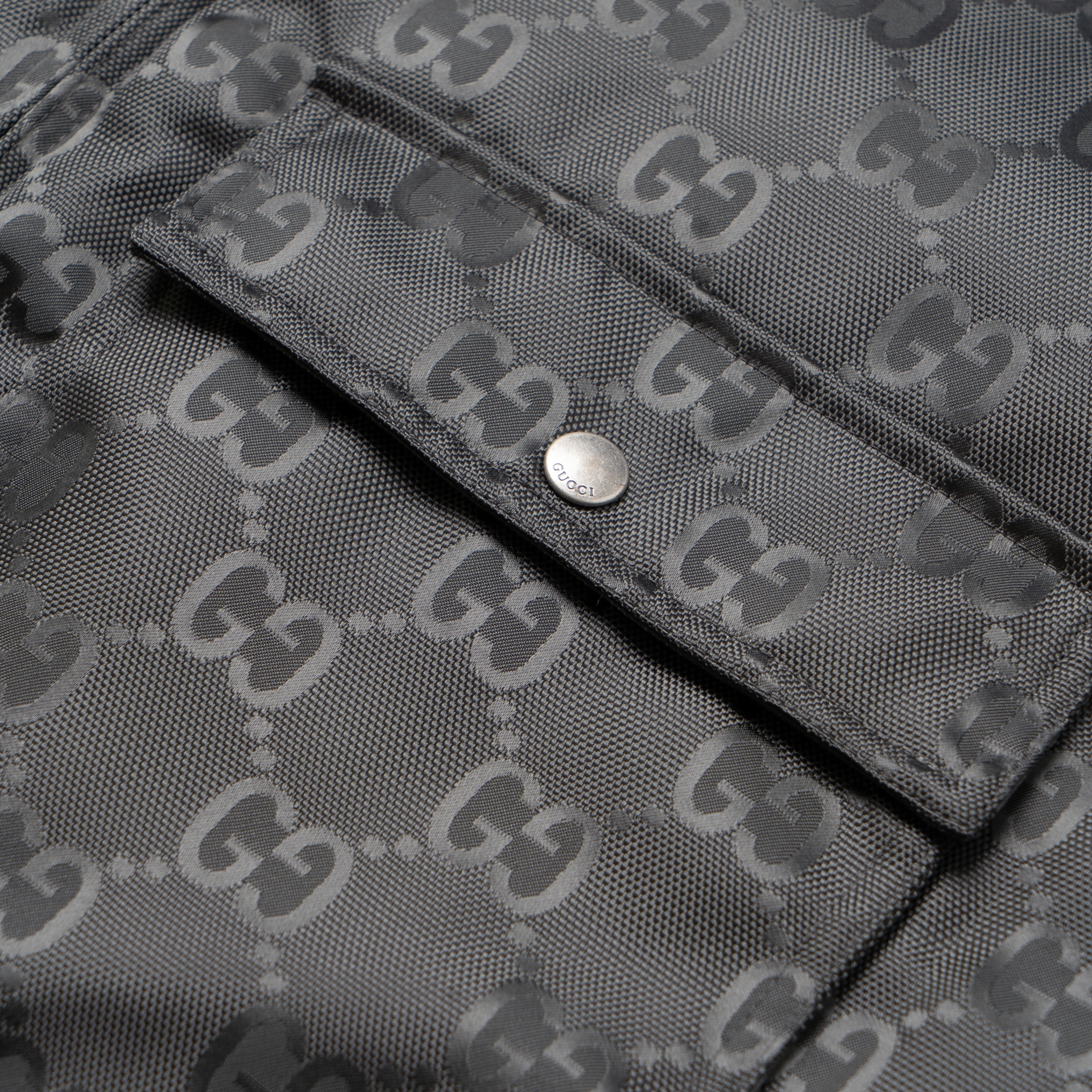 Gucci Off The Grid Zip Hoodie Grey — фото 8