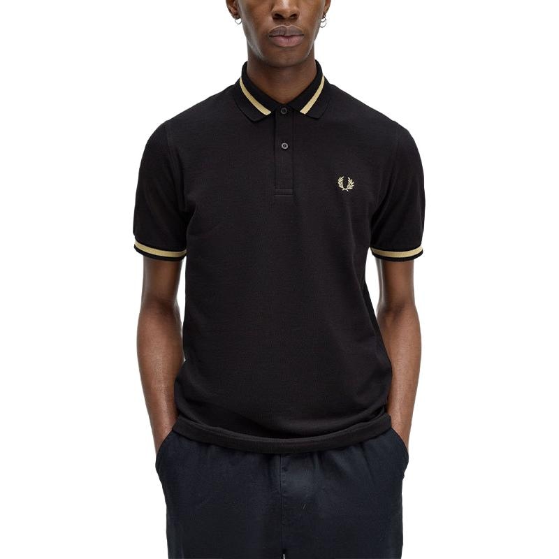 Fred Perry M2 Polo Shirt Black — фото 3