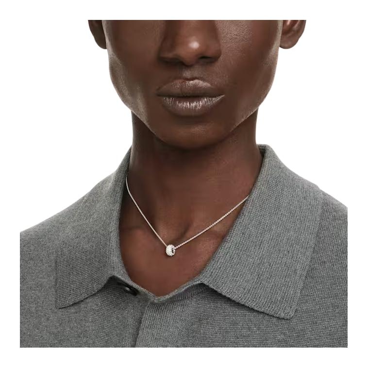 Swarovski Dextera Necklace Rhodium Silver — фото 4