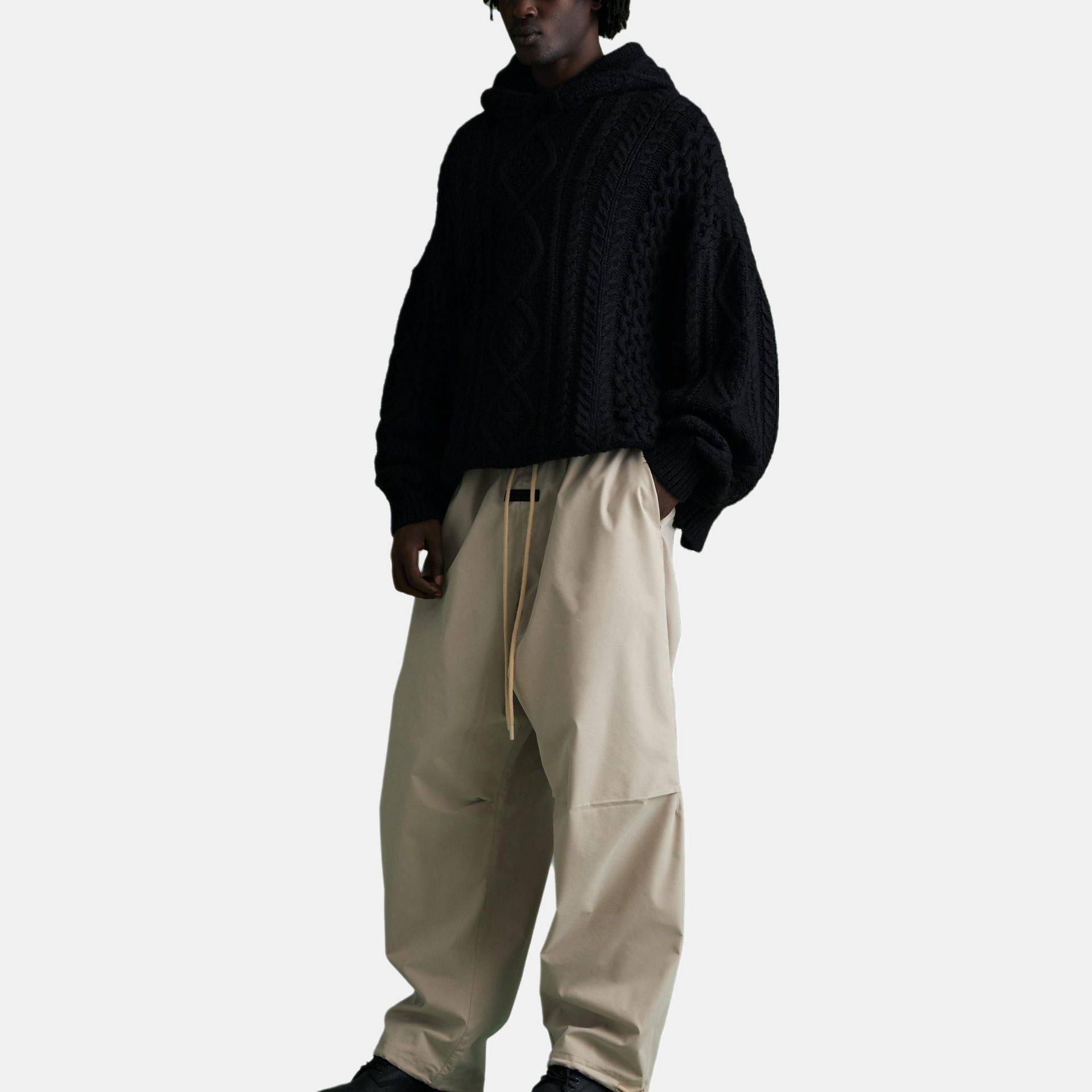 Fear Of God Essentials Relaxed Trouser Silver Cloud — фото 3