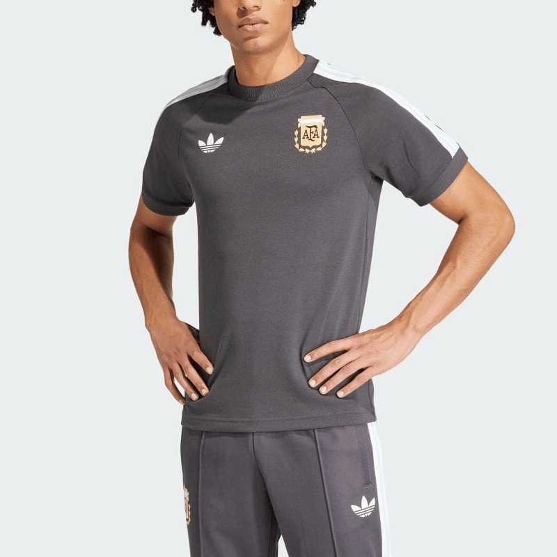 Adidas Originals Retro Jersey Tee Grey — фото 1