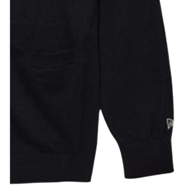New Era Logo Knit Cardigan Black — фото 1