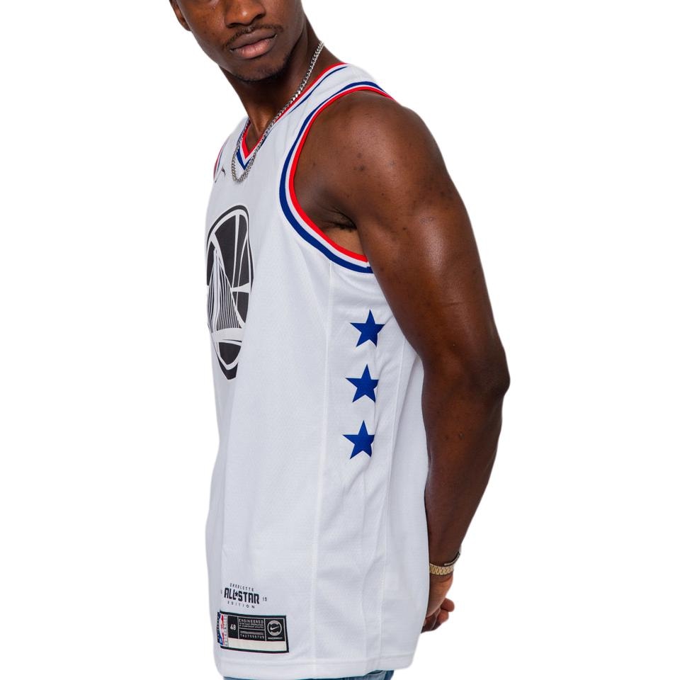 Jordan NBA All-Star Curry Jersey White — фото 3