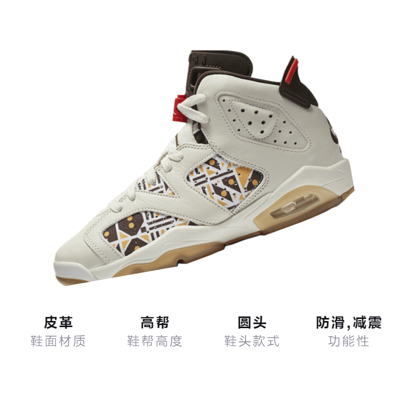 Jordan Air Jordan 6 "Quai 54" GS — фото 2