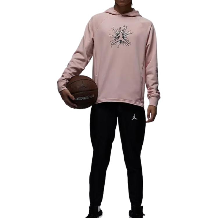 Jordan Logo Hoodie Pink — фото 3