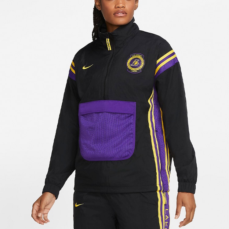 Nike NBA Los Angeles Lakers Courtside Jacket — фото 2