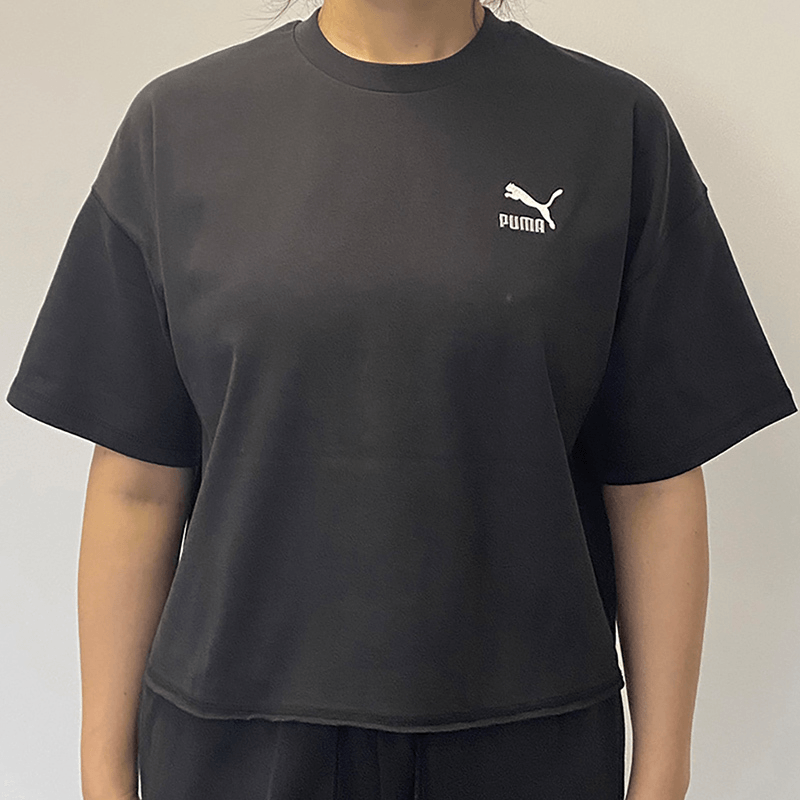 Puma CLASSICS COURT GIRL SHORTSLEEVE TEE LogoT — фото 2