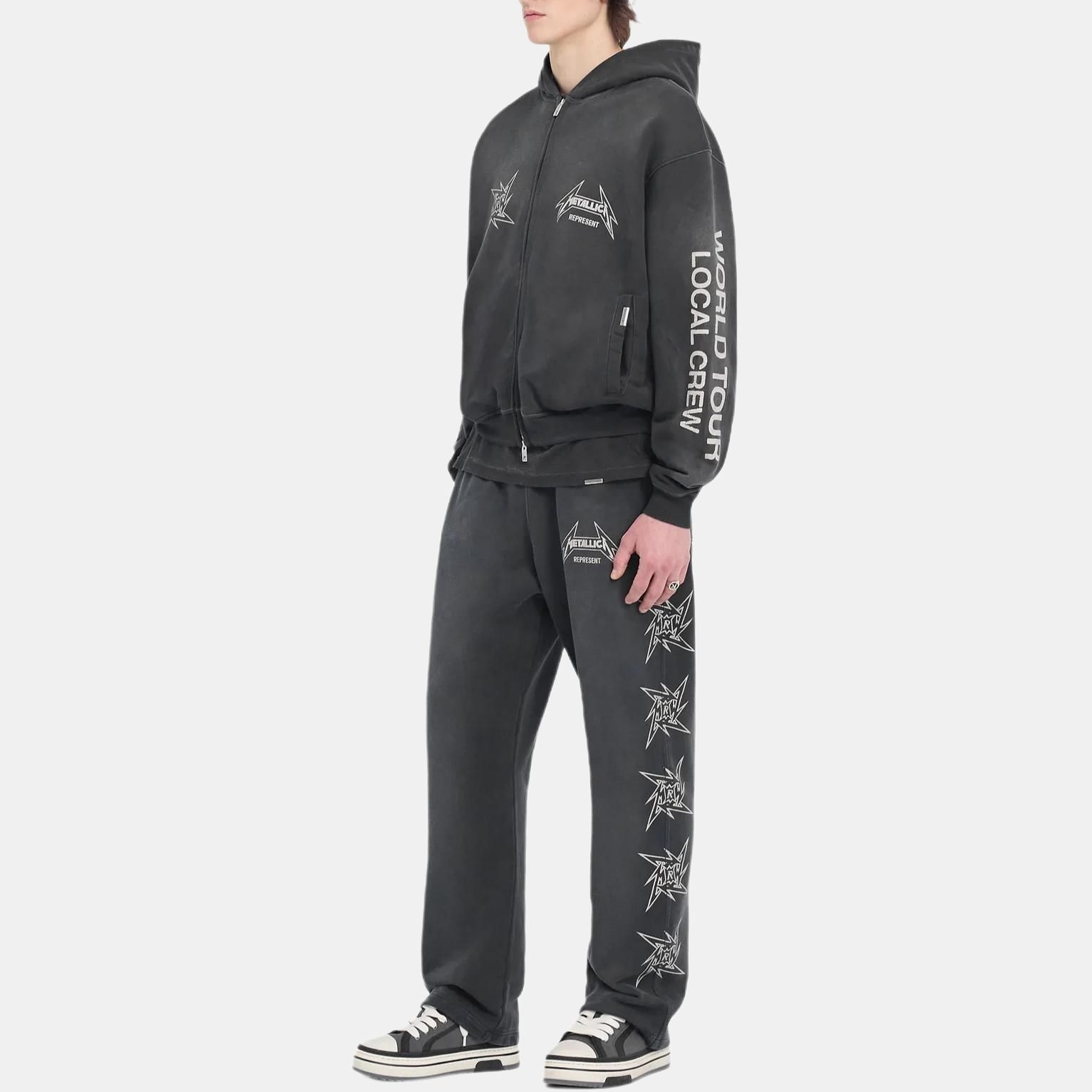 Represent x METALLICA SS24 Hoodie Black — фото 3