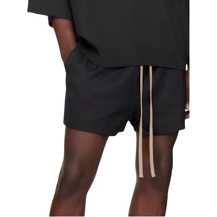 Fear Of God Eternal Nylon Wool-Blend Twill Shorts Black — фото 4