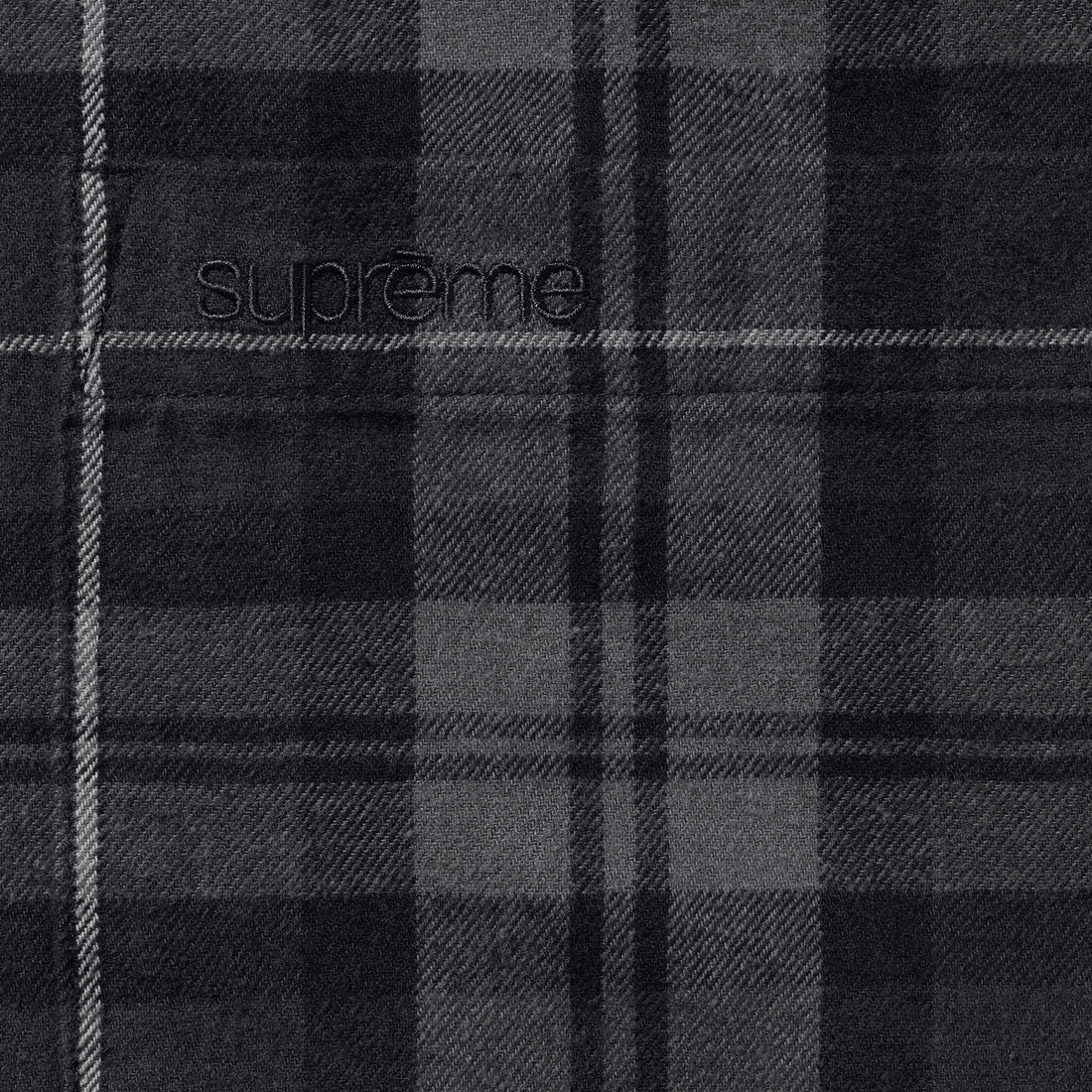 Supreme FW24 WEEK5 Plaid Flannel Shirt — фото 4