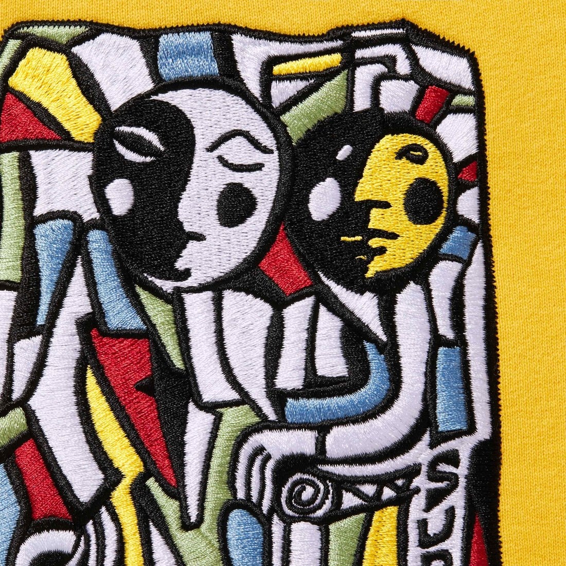 Supreme Neil Blender Mosaic Hooded Sweatshirt — фото 8