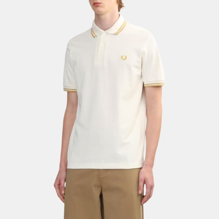 Fred Perry Polo Shirt Ivory — фото 3