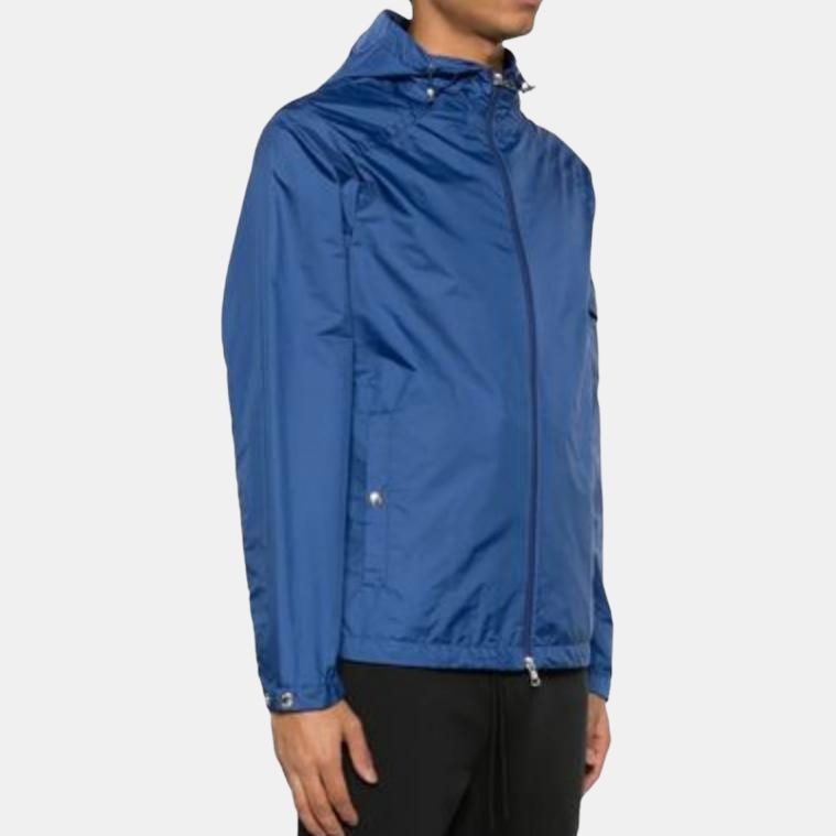 Moncler Hooded Jacket Blue — фото 3