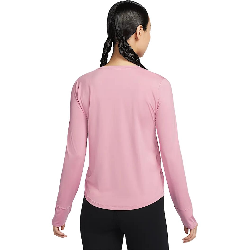 Nike Dri-Fit One Classic Long Sleeve Pink — фото 3