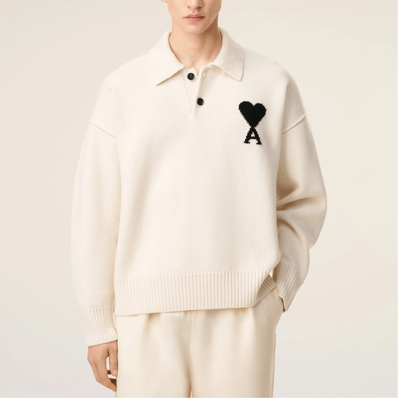 Amiparis Long Sleeve Polo Shirt — фото 4