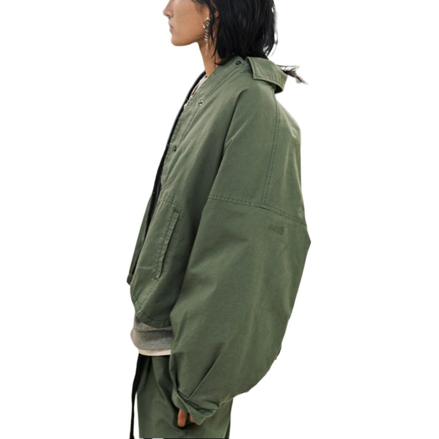 Vans Tokyo Design Collective Coach Jacket Olive — фото 2