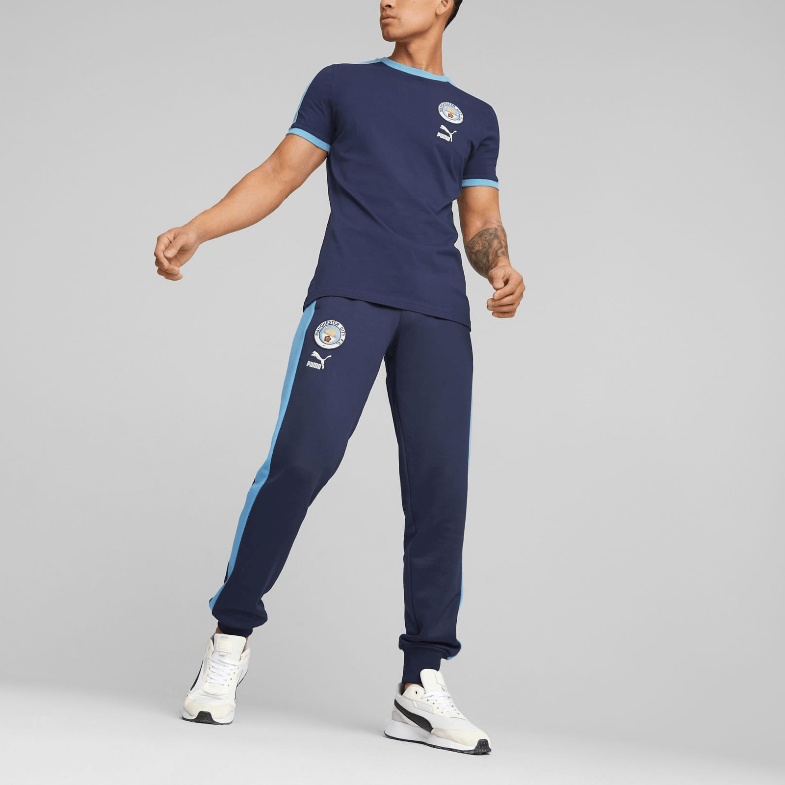 Puma MCFC CNY Mcfc Ftblheritage T7 Tee LogoT — фото 4