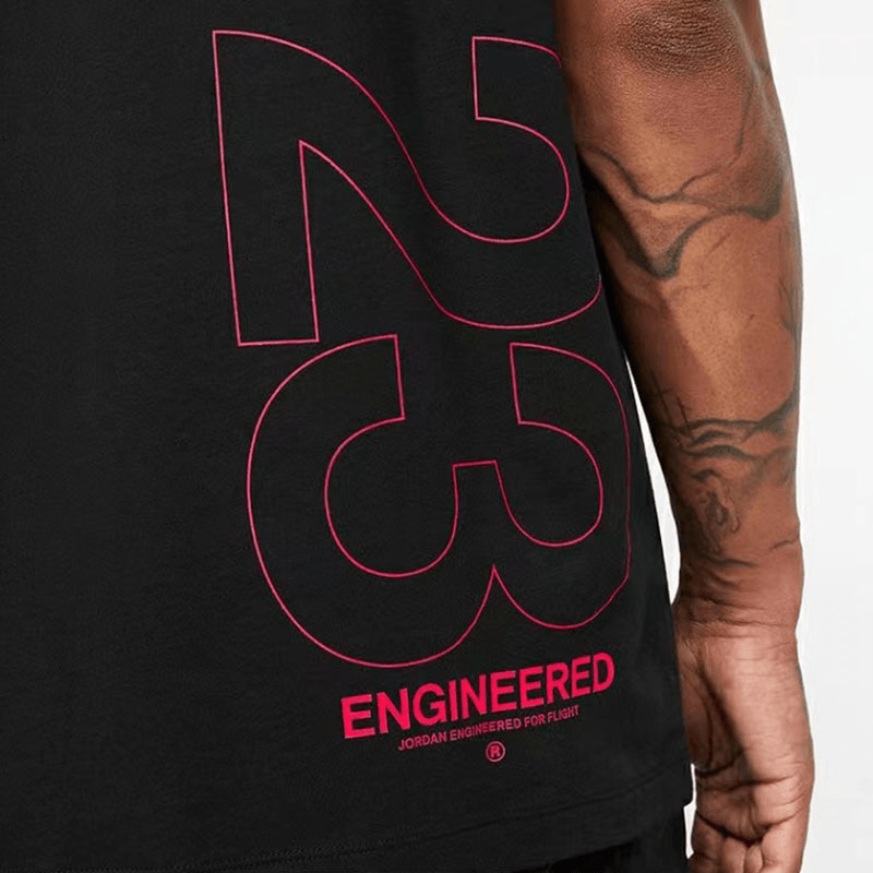Jordan T-Shirt Black — фото 4