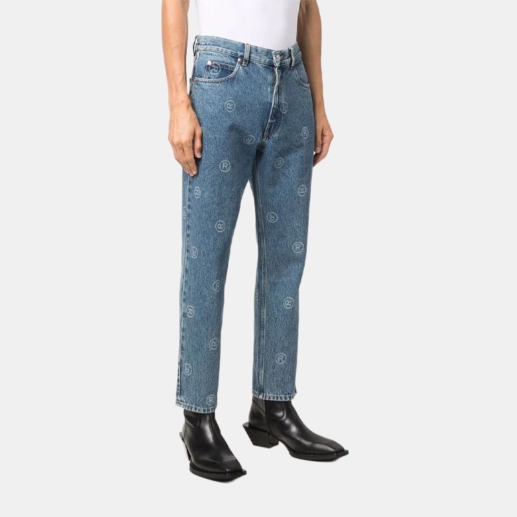 Martine Rose Logo Denim Pants — фото 3