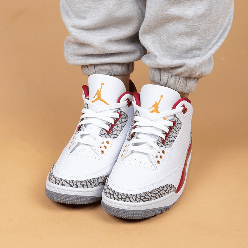 Jordan Air Jordan 3 Retro "Cardinal Red" GS — фото 5