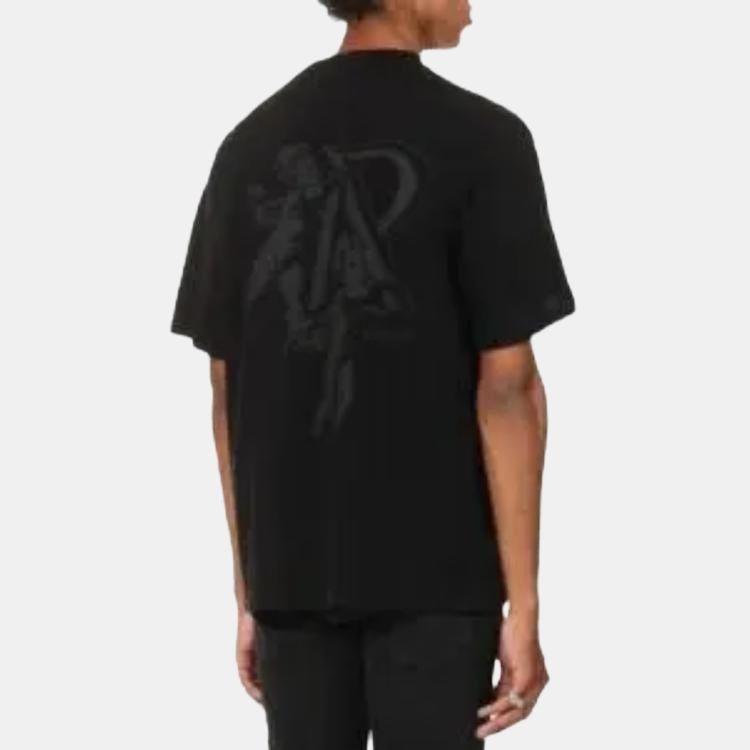 Represent Little Angel Print Crewneck T-Shirt Black — фото 2