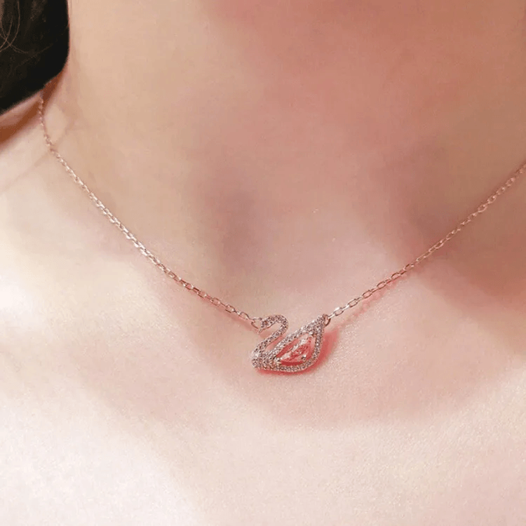 Swarovski Pink Swan Set — фото 4