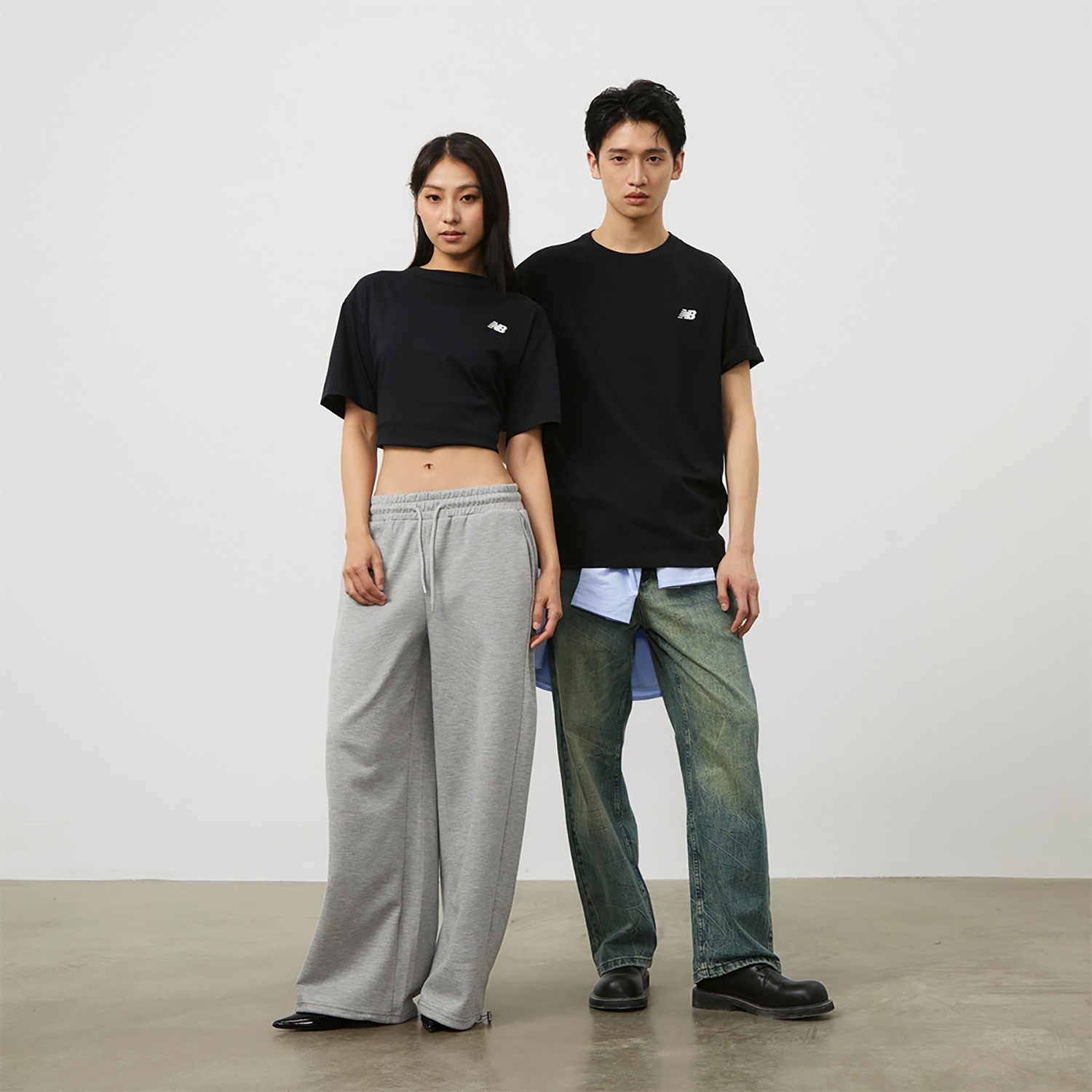 New Balance Logo Tee Black — фото 5