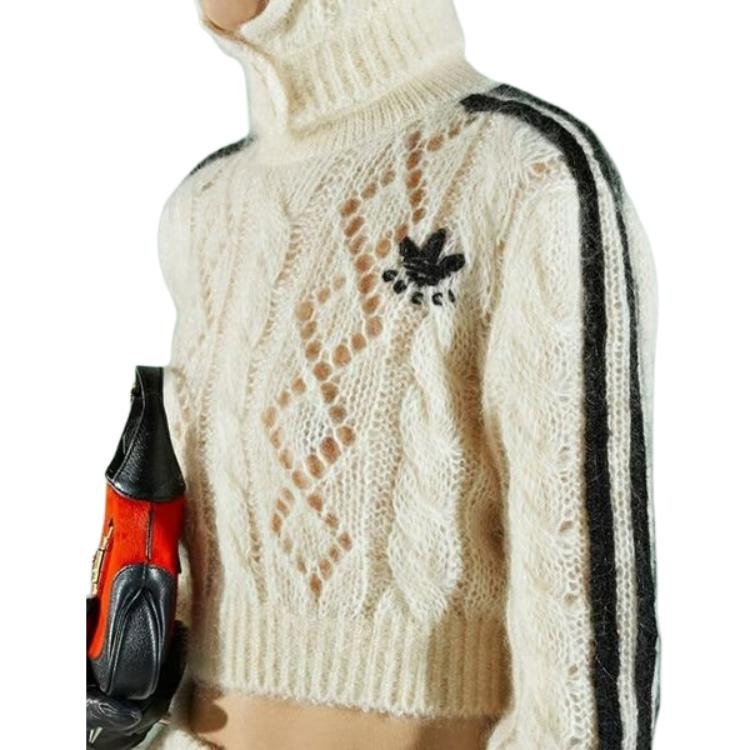 Gucci x adidas FW22 Mohair Sweater Ivory — фото 4