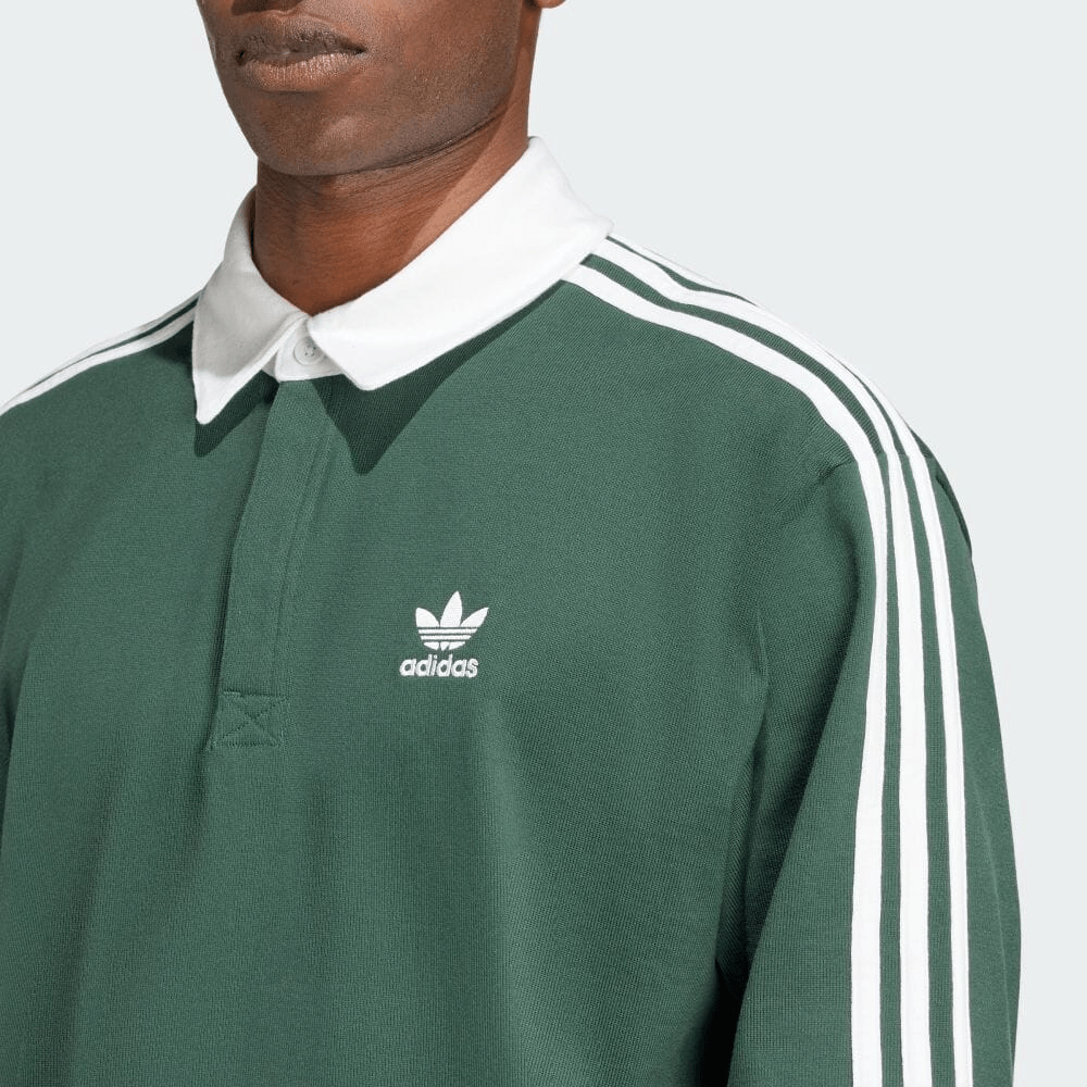Adidas Adicolor Polo Mineral Green — фото 4