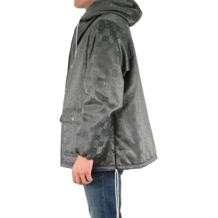 Gucci Off The Grid Zip Hoodie Grey — фото 6