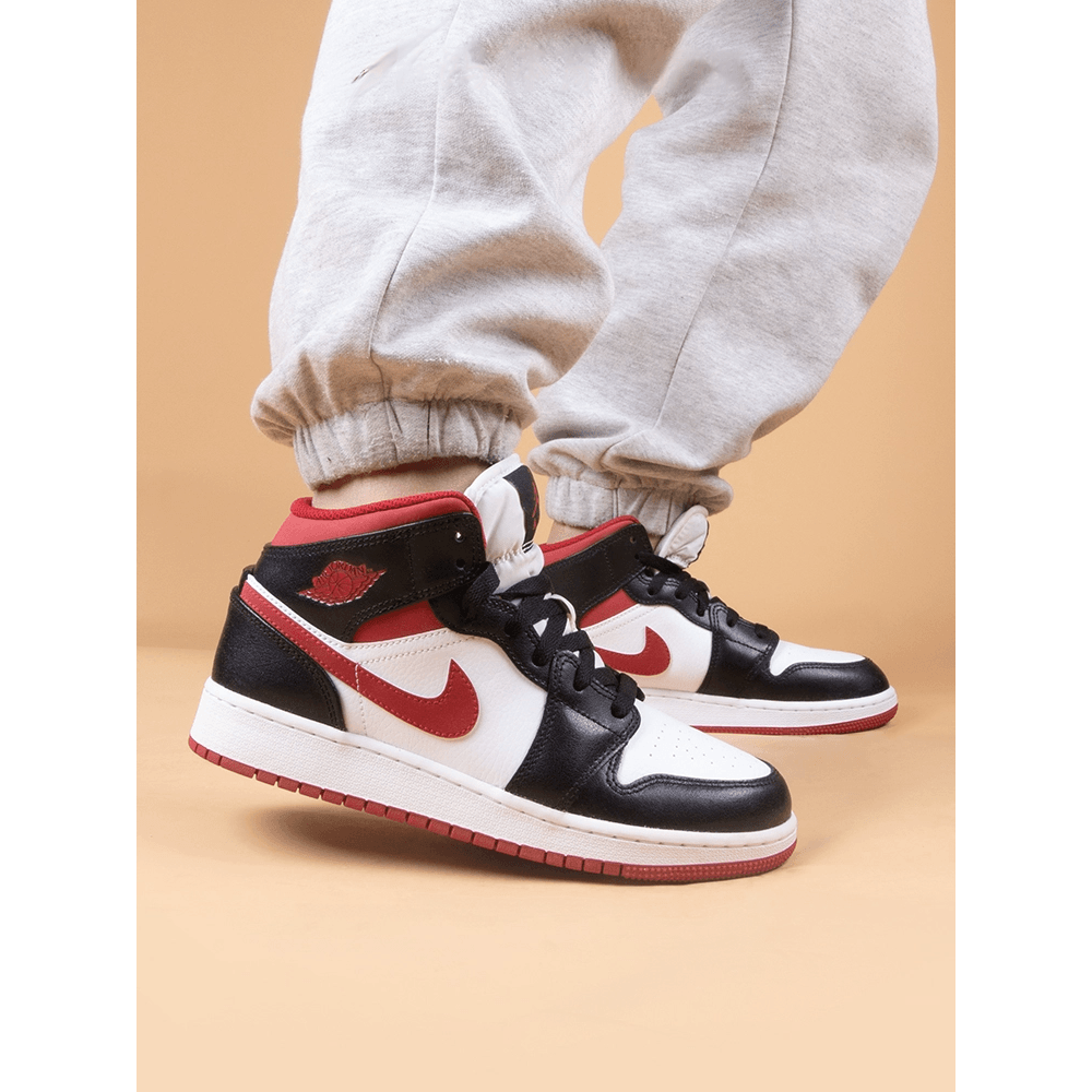 Jordan Air Jordan 1 Mid "Metallic Red" GS — фото 3