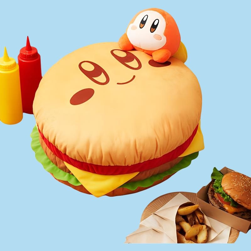 Banpresto KIRBY'S BURGER Dee Jumping 30cm — фото 3