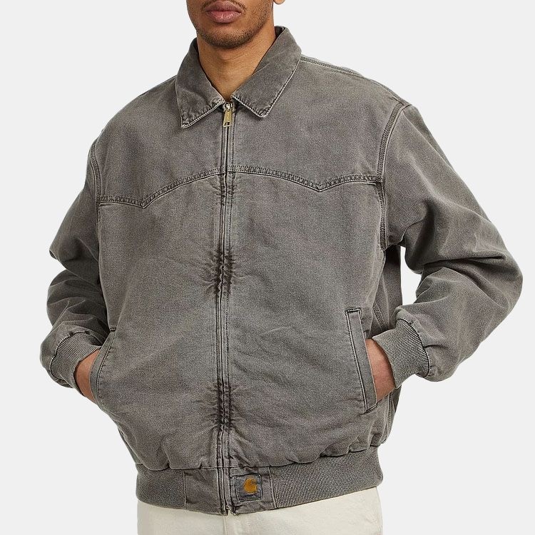 Carhartt WIP Santa Fe Jacket Grey — фото 2