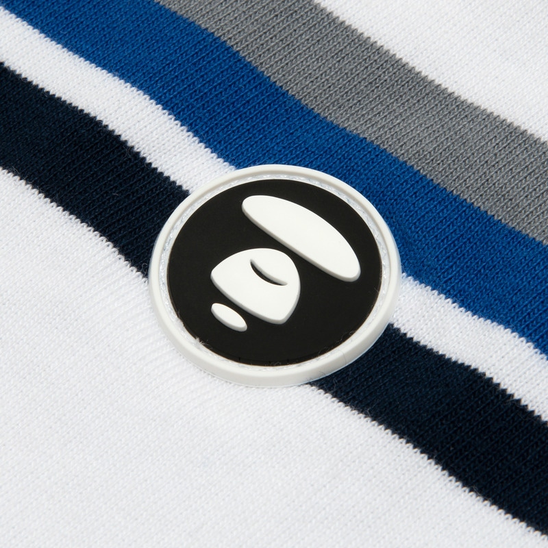 Aape FW24 Striped Long Sleeve Tee Grey — фото 4