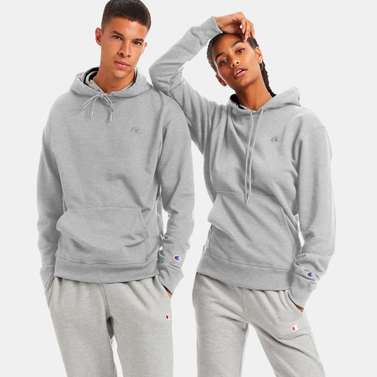 Champion Hoodie Light Grey — фото 4