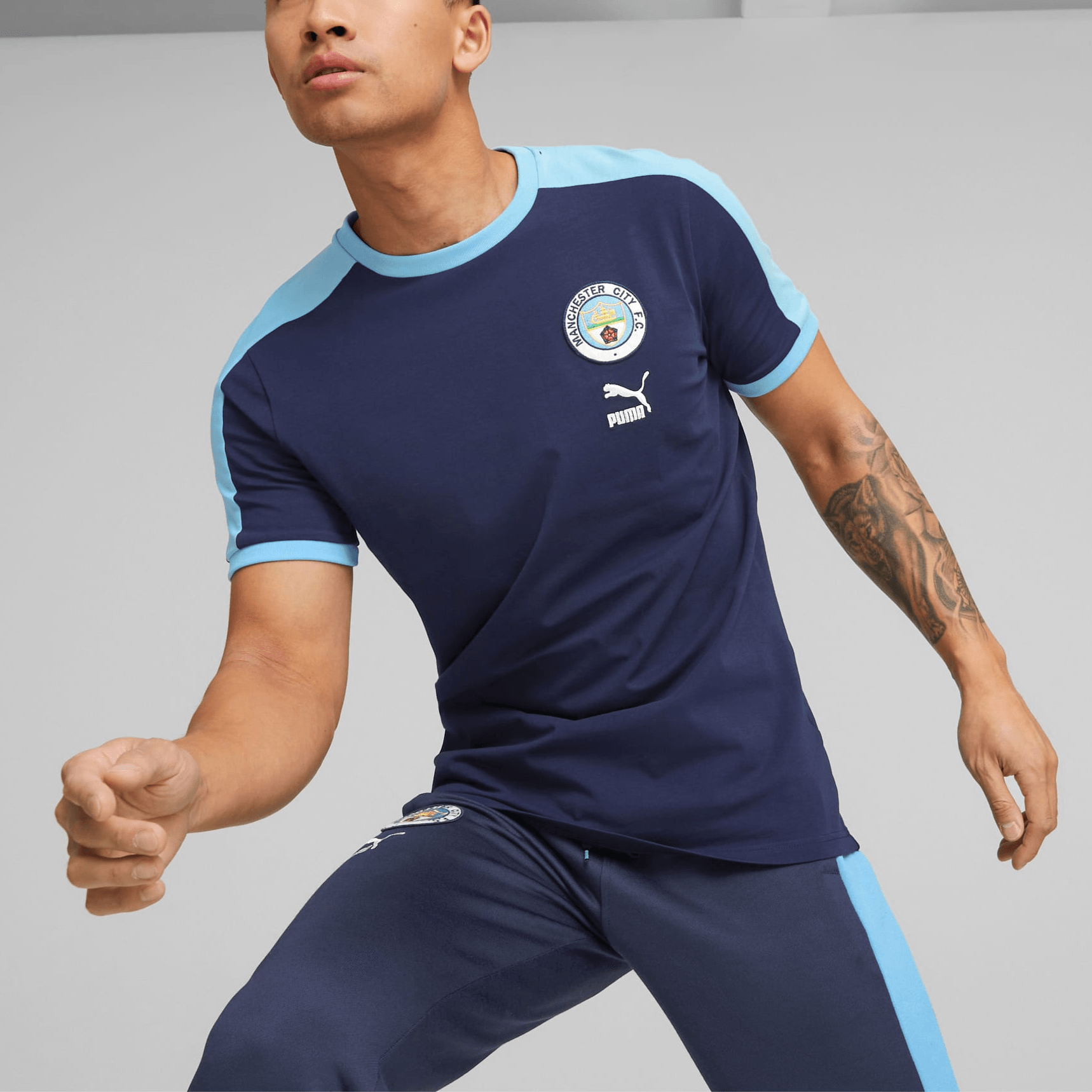 Puma MCFC CNY Mcfc Ftblheritage T7 Tee LogoT — фото 3