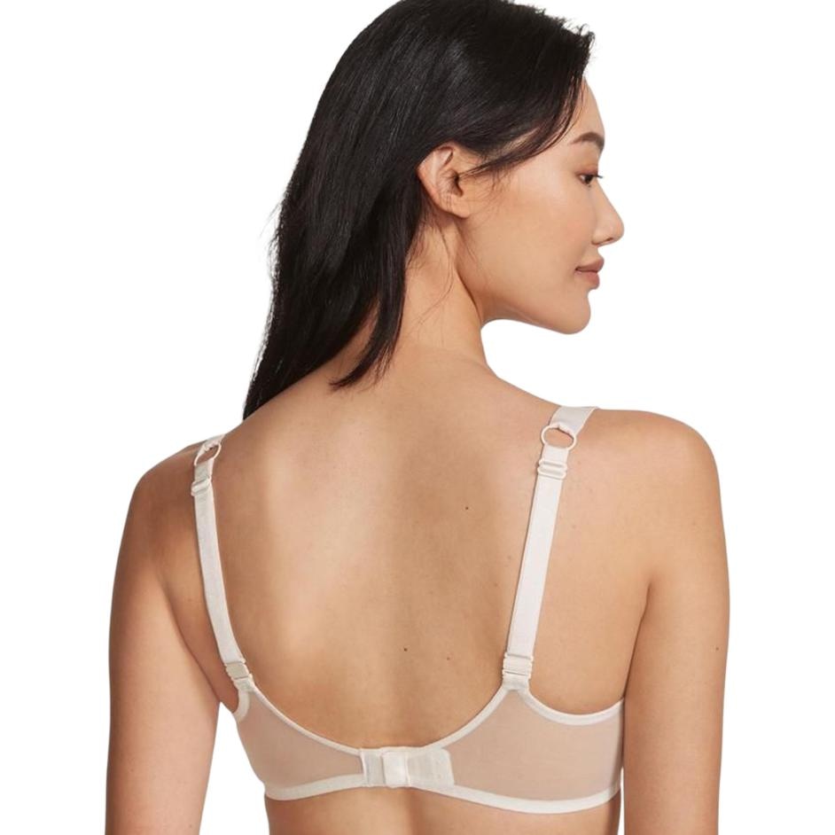 Victoria'S Secret Logo Lace Bra Coconut White — фото 2