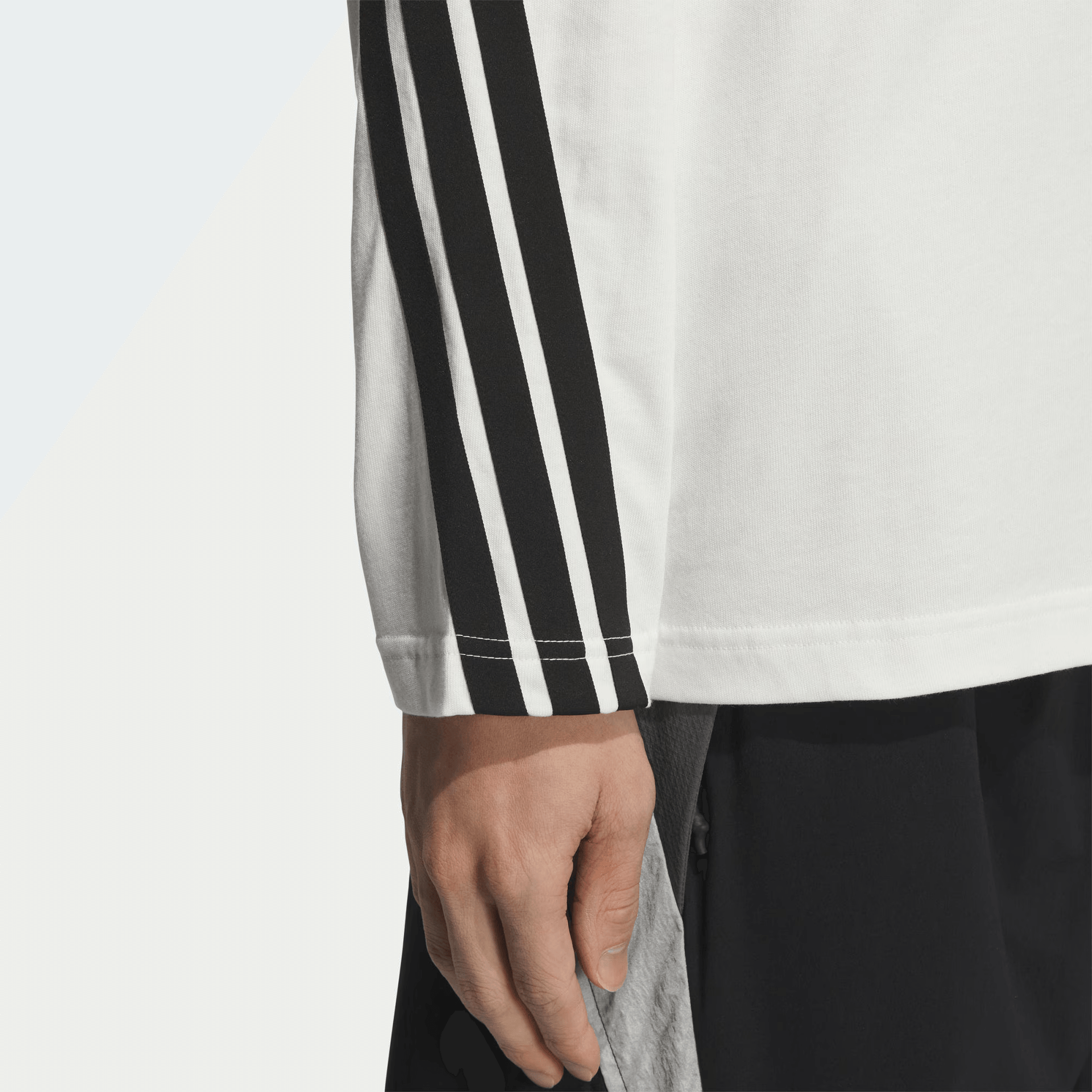 Adidas 3-Stripes Crewneck Long Sleeve Tee — фото 4