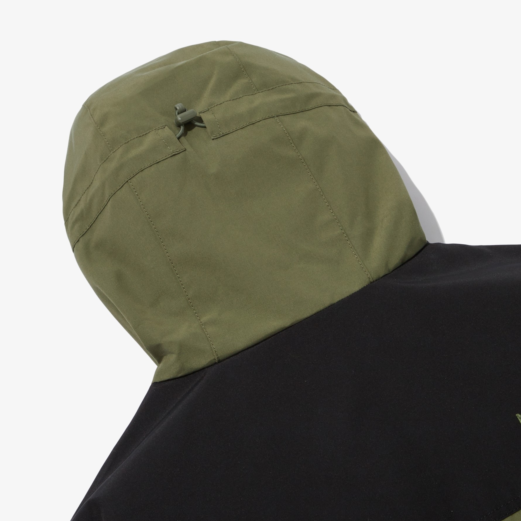 The North Face Logo Print Zip Jacket Military Green — фото 4