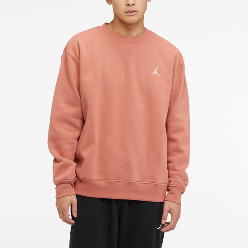 Jordan Logo Crewneck Sweatshirt Orange — фото 4