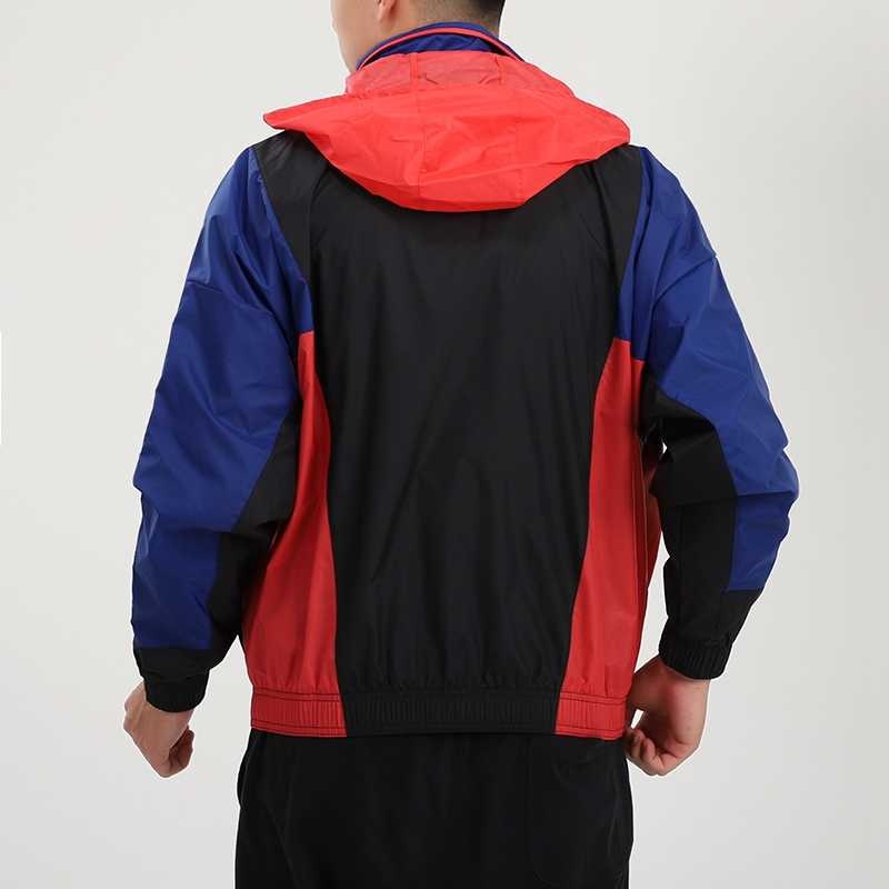 Jordan Colorblock Jacket Blue Black Red — фото 3