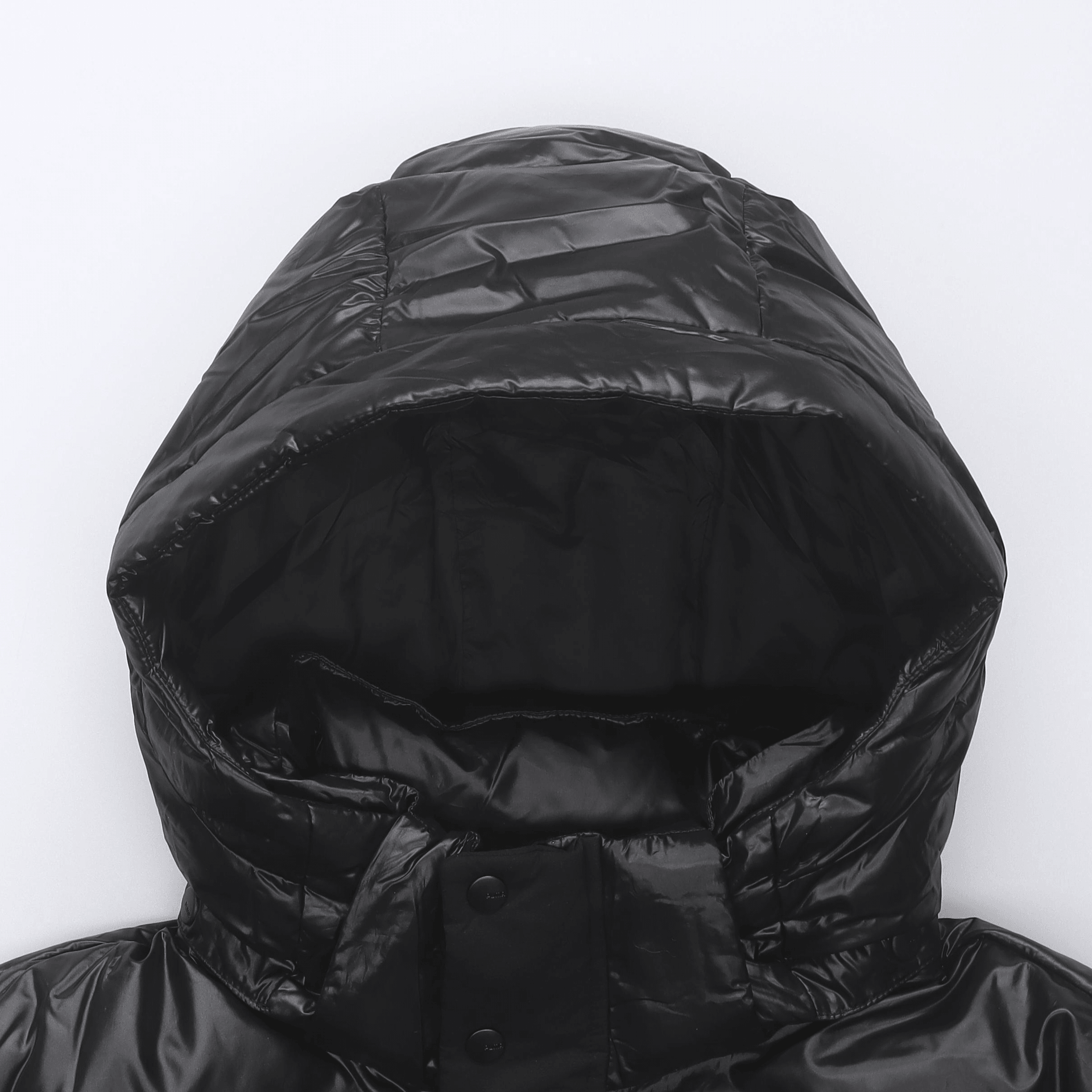 Puma Hooded Puffer Jacket Black — фото 4