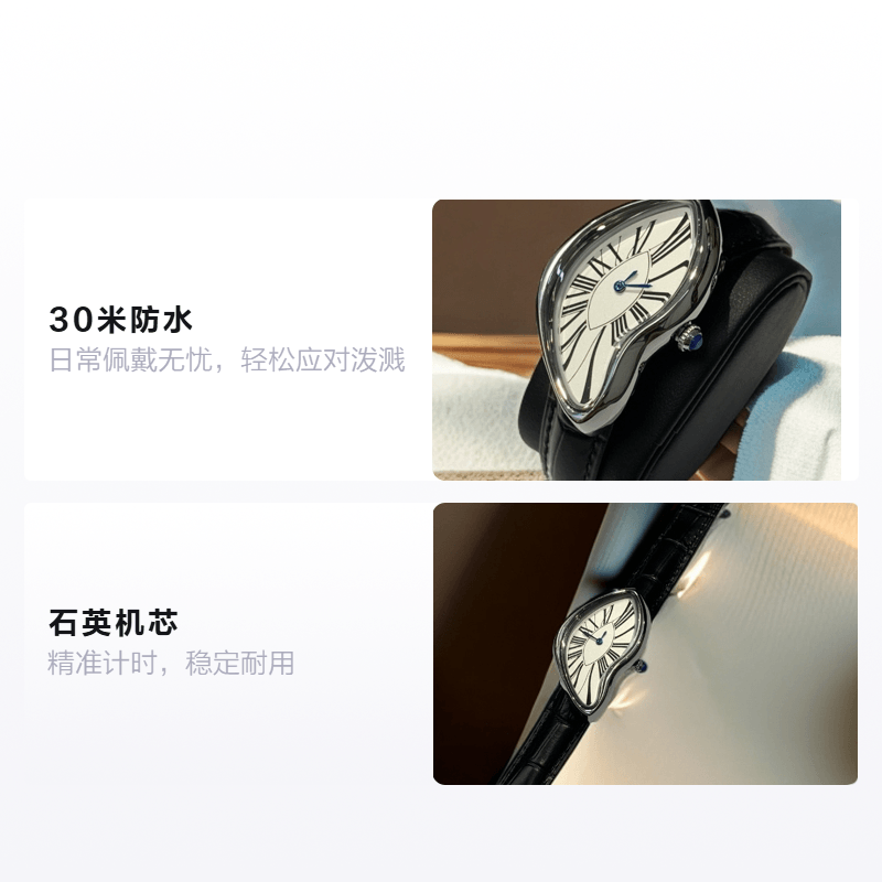 Joker Cat Quartz Leather Watch — фото 4