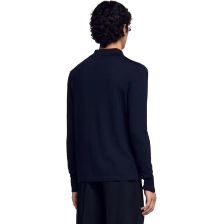 Sandro French Collar Pullover Sweater — фото 8