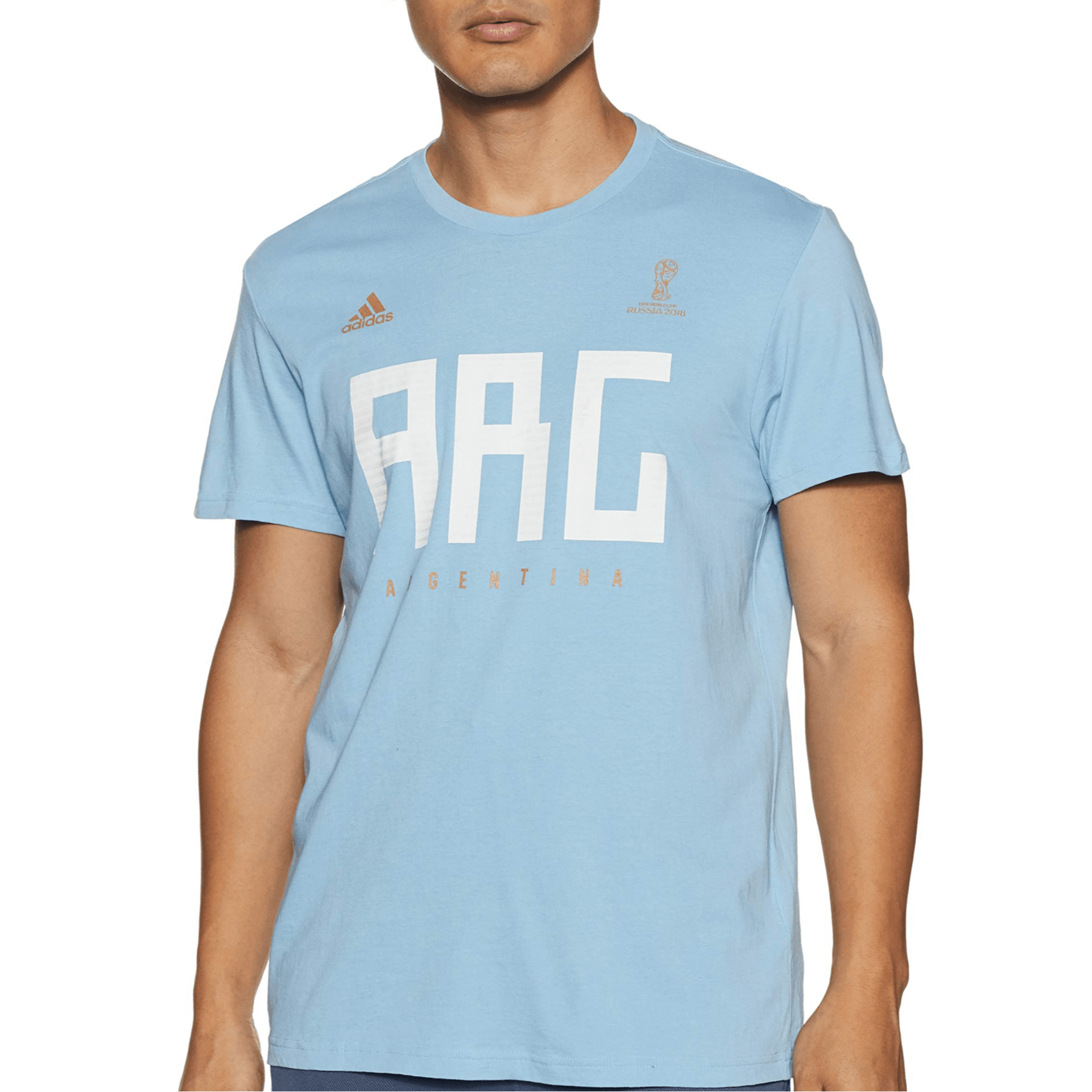 Adidas Argentina Blue Tee — фото 2