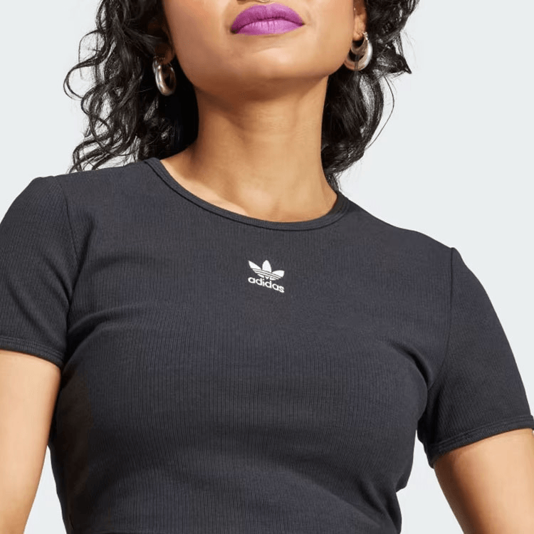 Adidas originals Essentials Rib Tee Logo T — фото 4