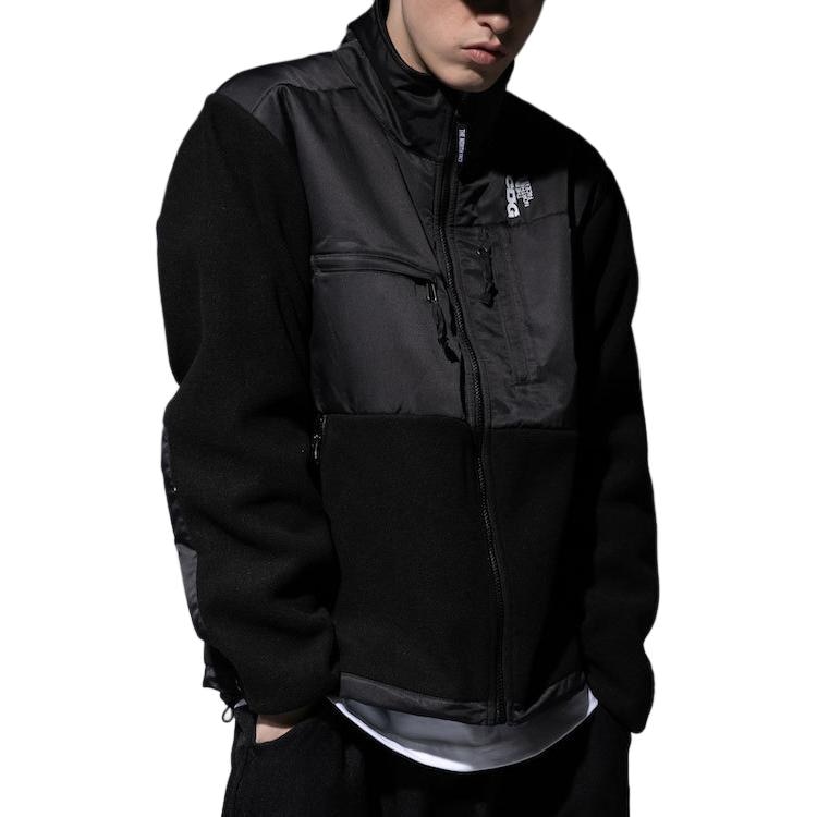 The North Face x CDG FW23 Fleece Jacket Black — фото 2
